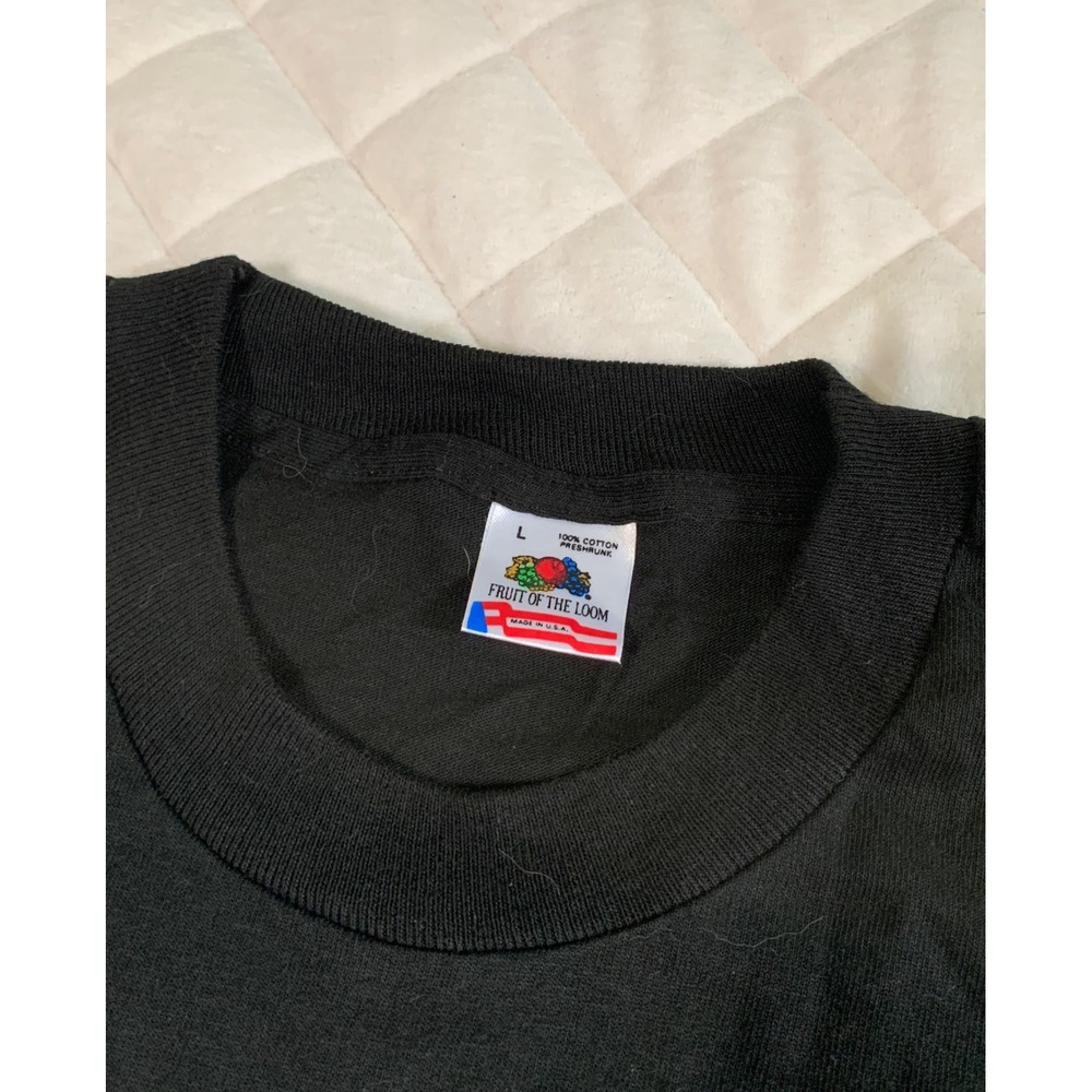 VTG 80s Whale Graphic T Sz L‎ Single Stitch Nature Tom Ingram Jim Morris rare - Picture 5 of 5